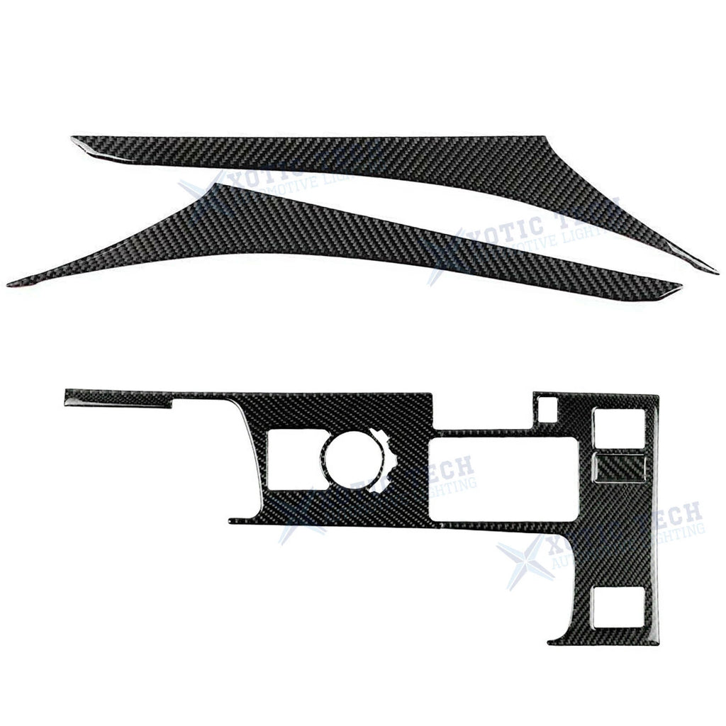 Carbon Fiber Gear Shift Box Panel & Side Cover Trims for Lexus IS250 (2014-2015)