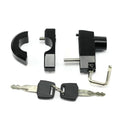 25mm CNC Handlebar Helmet Lock w/Keys for HARLEY-DAVIDSON XL 883 1200