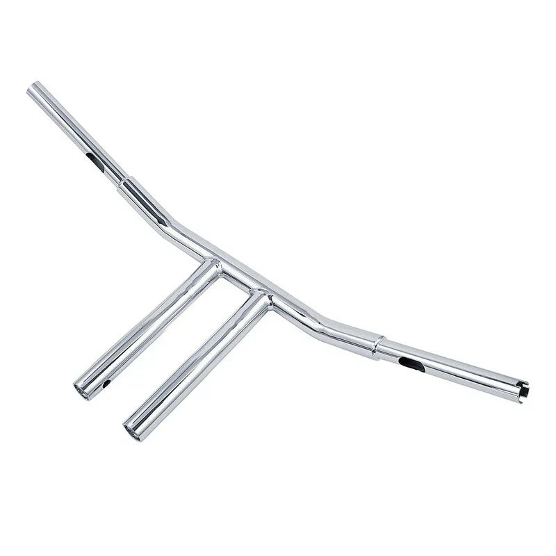 Custom 10" Rise T-Bar Handlebar for Harley Fatboy FLS FLSTC (2000-2017)