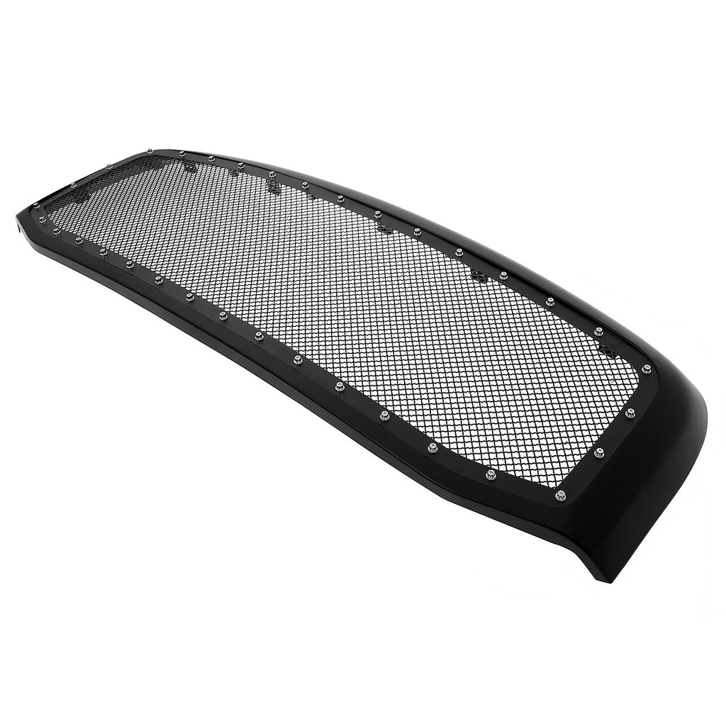 Upper Black Rivet Mesh Grille for Ram 1500/2500/3500 (2006–2009)