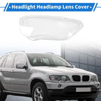 1 Pcs Front Left Headlight Lens Cover for BMW 7 Series E65/E66 (2002-2005) PC