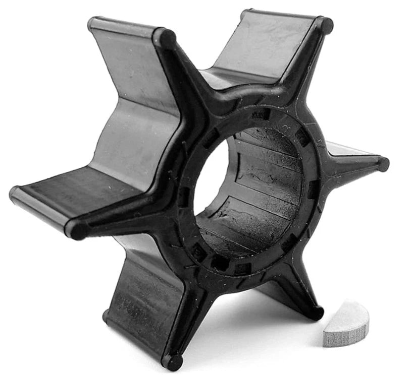 Water Pump Impeller with Key for Yamaha 40 50 60 70 HP Outboard (697-44352-00)