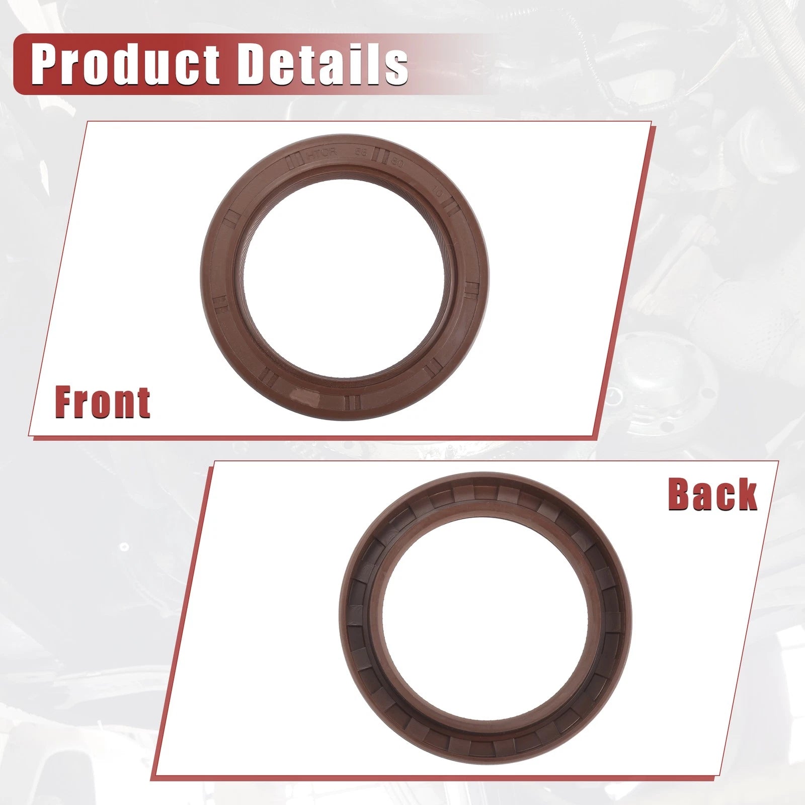 Oil Pump Crankshaft Seal for Nissan Navara (1997–2005) No. 1351043G01