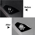 Interior Car Door Lock Button Panel Cover Trim for Audi TT TTS TTRS (2008-2014)