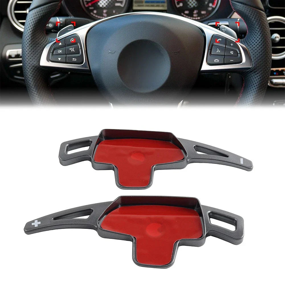 Steering Wheel Shifter Paddle Extensions for Mercedes-Benz A/B/C/E/G/S/V-Class