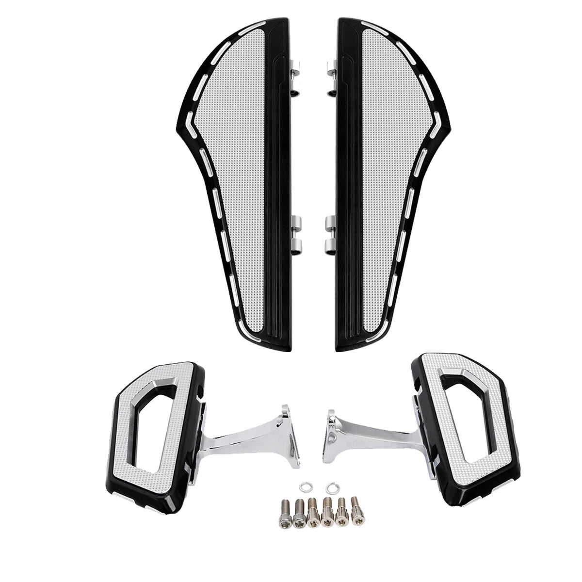 Driver Passenger Floorboard Footboard for Harley Electra Road Glide (2020–2023)