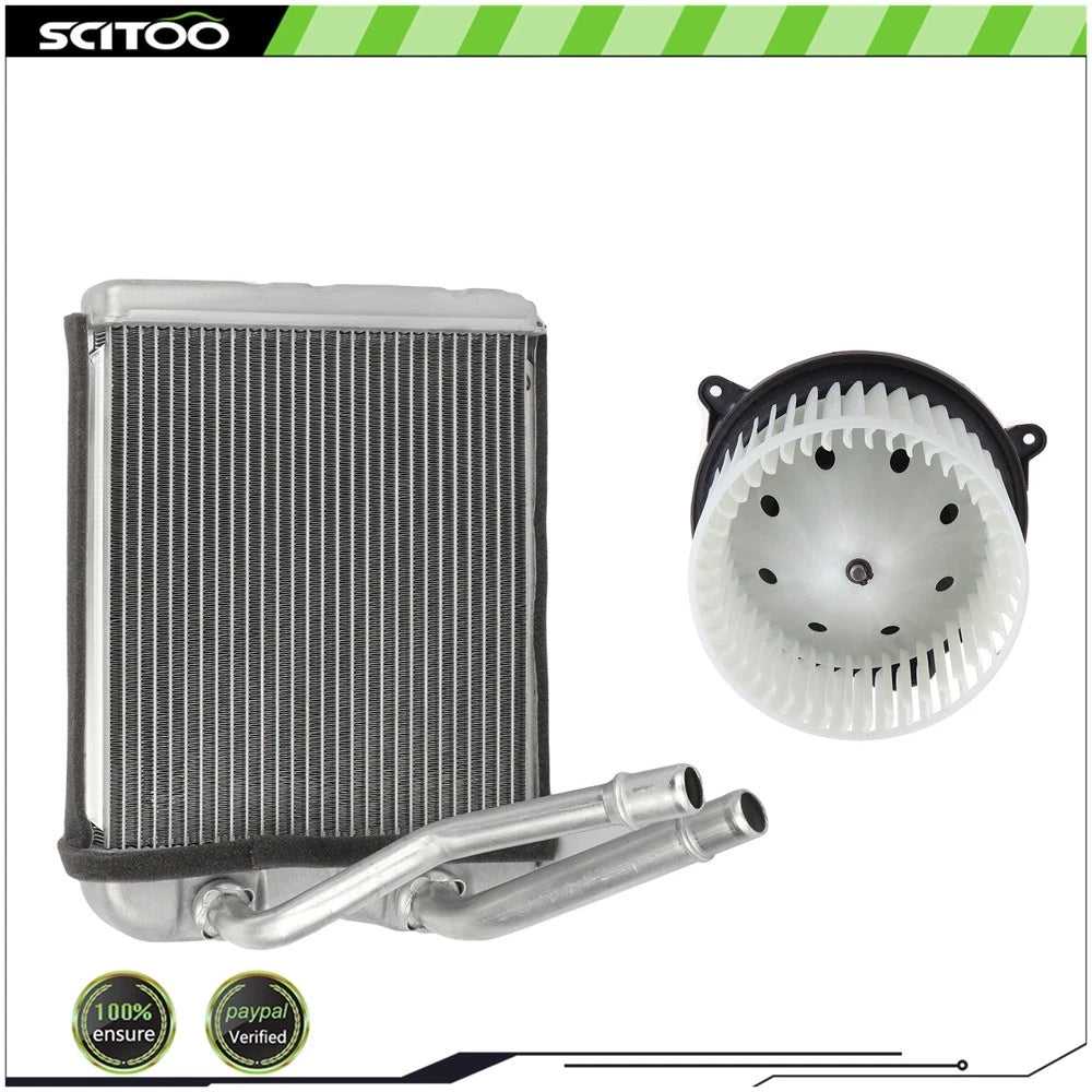 A/C Heater Blower Motor and Heater Core for Chevrolet Silverado 3500 (2003–2006)
