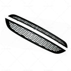 2X Honeycomb Mesh Front Grill for Mini Cooper R50 R52 R53 (2002–2006)