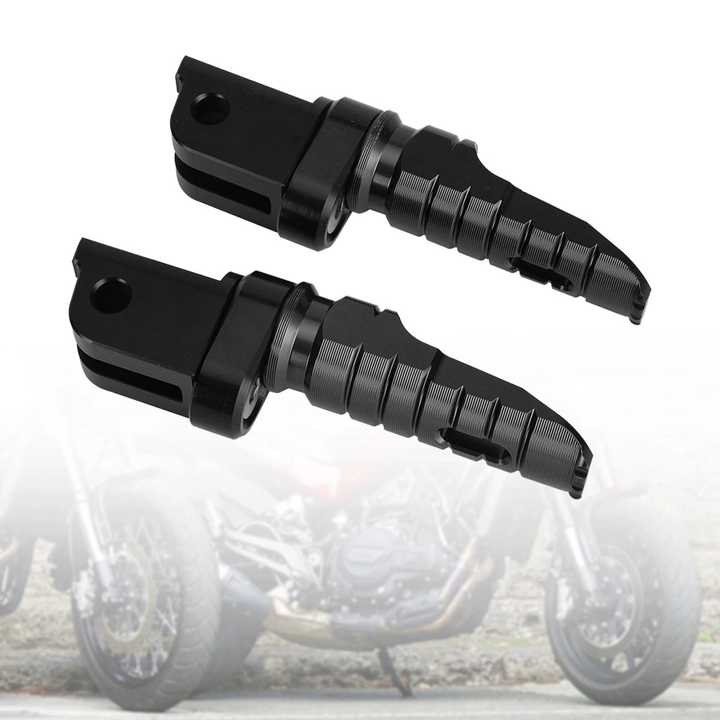 Front Footrests Foot Pegs for Benelli Leoncino 500 (2018–2022), 502C, 752S (2019–2022)