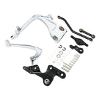 Chrome Mid Controls Brake Side Kit for Harley Sport Glide Fat Bob (2018–2025)