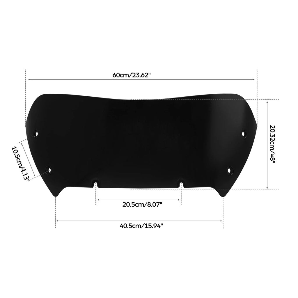 8" Windscreen for Harley CVO Road Glide ST FLTRXSTSE (2023-2025)