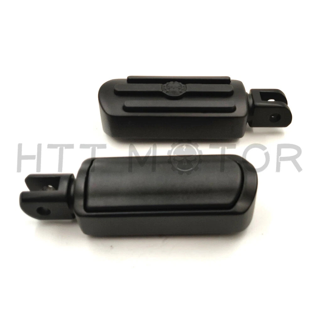 Groove Gear Skull Footpegs for Harley FXBB FXBR FXBRS FXLR (2018–2023)
