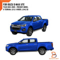 Unpainted X-Terrian Style Fender Flares for Isuzu D-Max Crew Cab Ute (2024-2025)