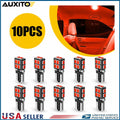 Red LED Parking Light Bulbs for Universal Fit (T10 Wedge)