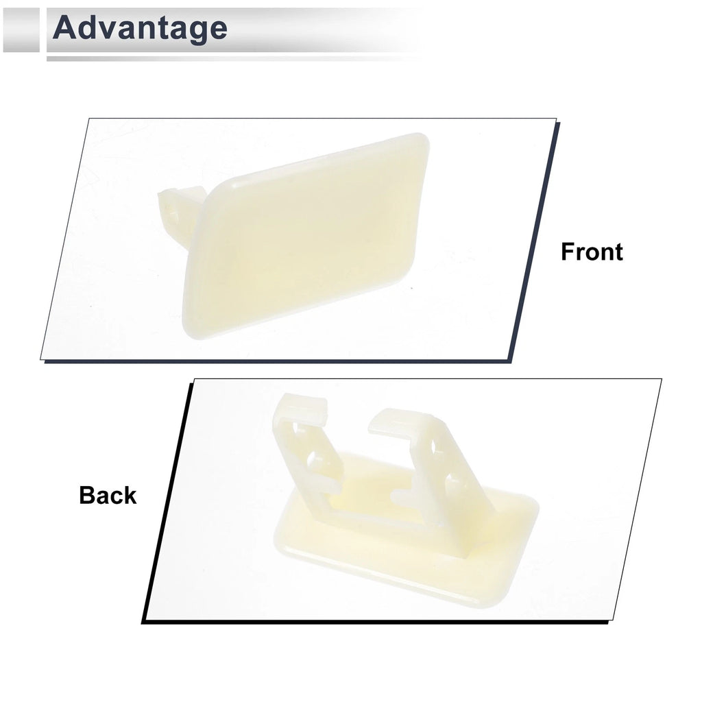 Bumper Headlight Washer Nozzle Cover Cap for BMW X3 (Unpainted)