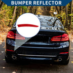 Bumper Reflector for BMW 535i GT Red 1 Pcs Rear Left (2014-2017)
