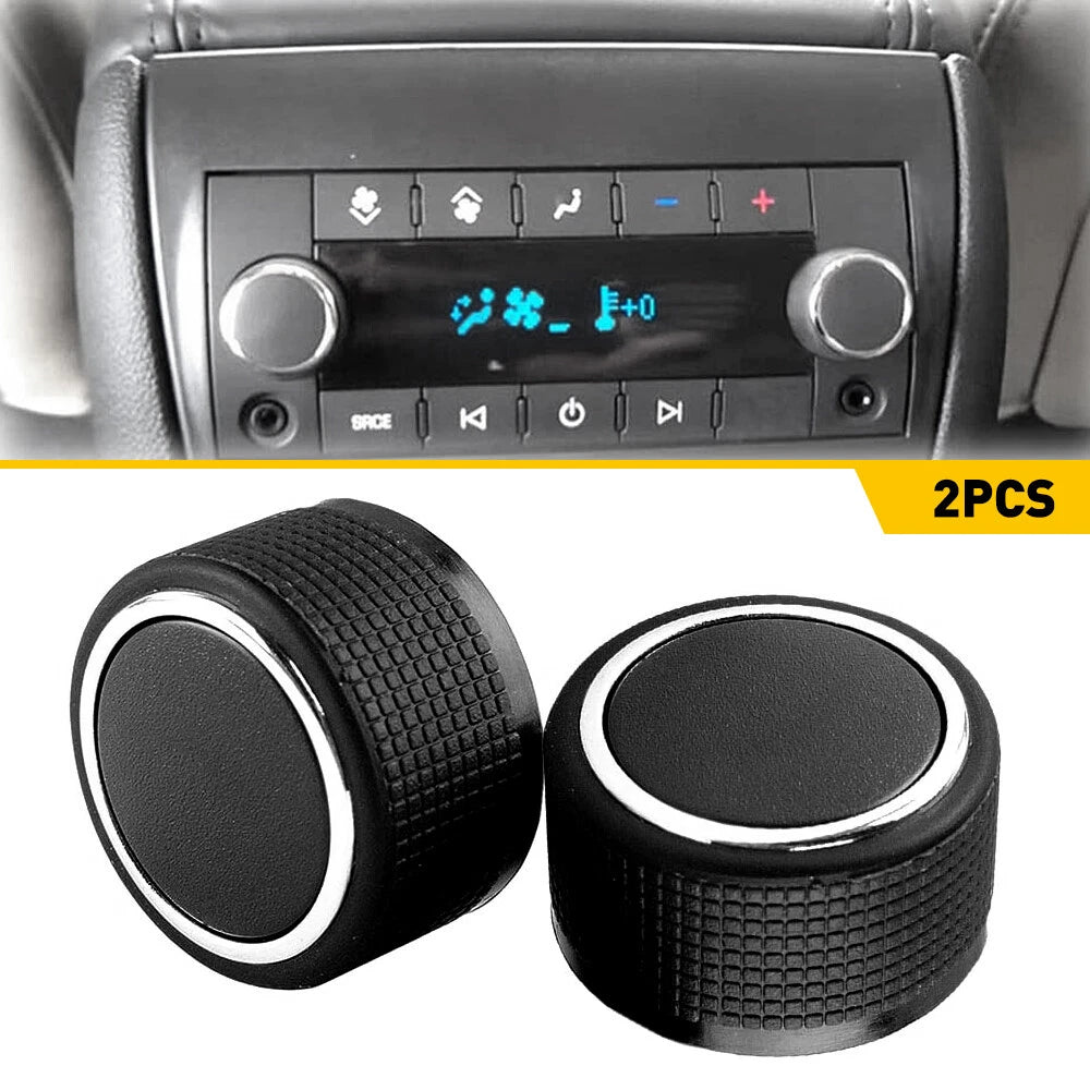 Rear Radio Volume Control Knob for Chevrolet Silverado GMC Cadillac (2007–2013)