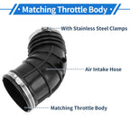 Engine Air Intake Hose with Clamps for BMW E46 E39 (2001–2005) No. 13541438761
