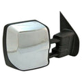 Replacement Chrome Passenger Side Power Door Mirror w/Heated Glass