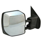 Replacement Chrome Passenger Side Power Door Mirror w/Heated Glass