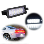 18-LED Number Plate Light for Dodge Charger Challenger (2015–Present)