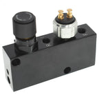 Adjustable Proportioning Valve with Built-in Distribution Block