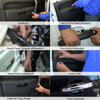 4 x Chrome Door Handle Covers for Cadillac Escalade, Chevrolet Silverado, GMC Yukon