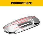 Chrome Door Handle and Tailgate Covers for Dodge Ram 1500 2500 3500 (2002–2008)