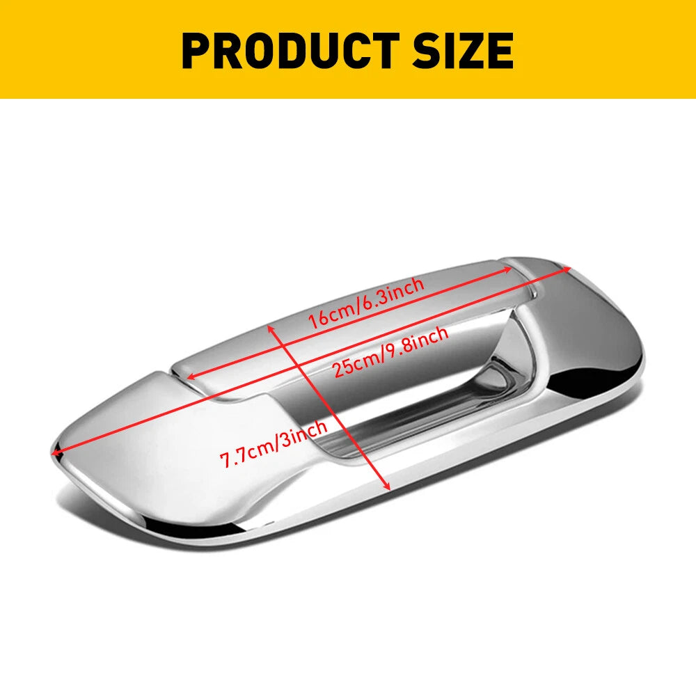 Chrome Door Handle and Tailgate Covers for Dodge Ram 1500 2500 3500 (2002–2008)