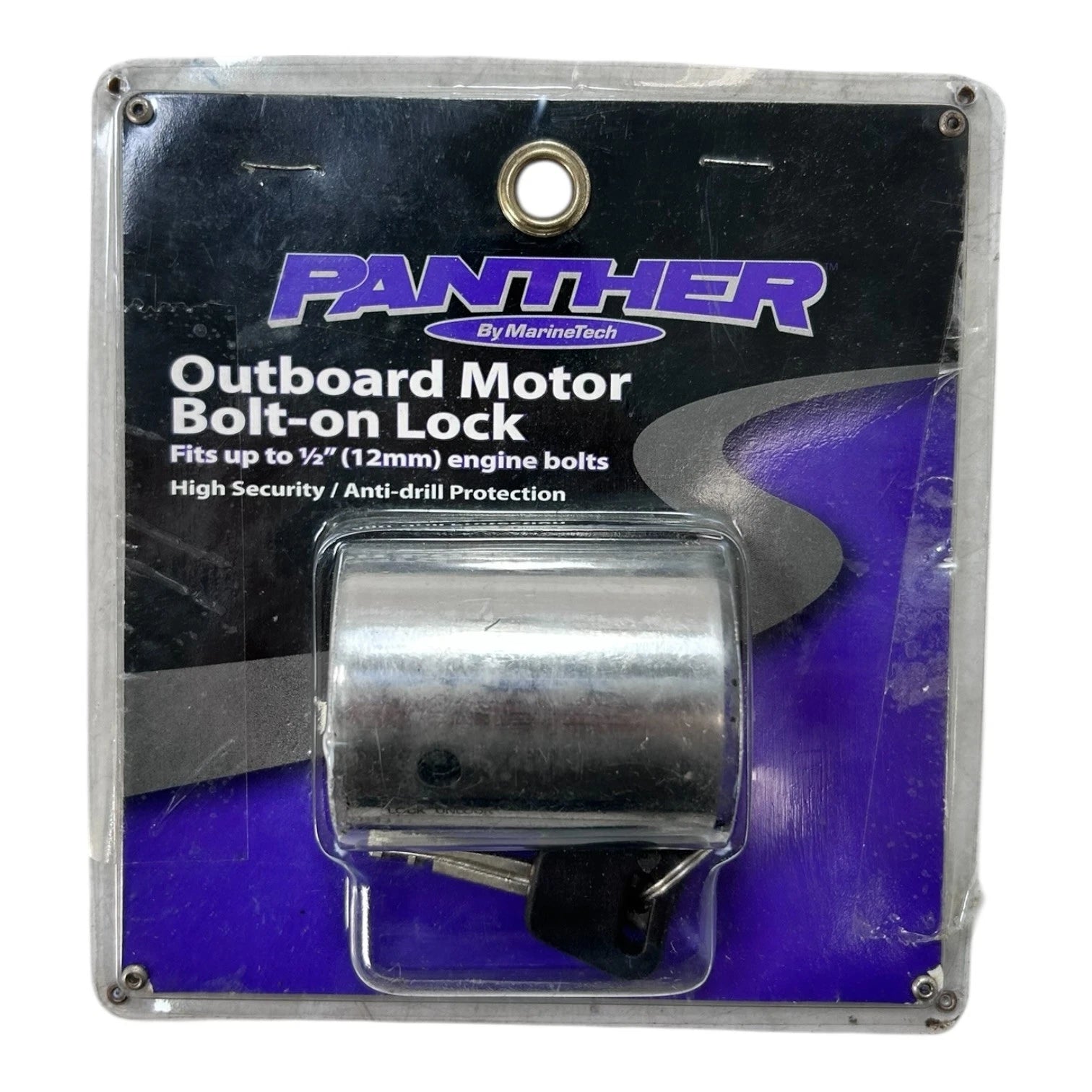 Panther Outboard Motor Bolt On Lock for Marine Tech 75-8101 (1/2'' Bolts)