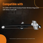 Front Left Power Window Regulator Assembly for Buick Enclave (2008–2017) 15781917