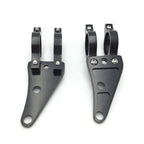 41mm Black Fork Headlight Mount Brackets for Motorcycle Chopper Cafe Racer