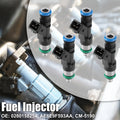 Set of 4 Fuel Injectors 0280158254 AE8E9F593AA for Ford Fiesta 1.6L (2011–2012)