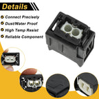 2 Pin Diesel Fuel Injector Connector Plug for Toyota 