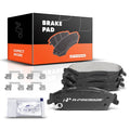 Set of 4 Rear Ceramic Brake Pads for Chevy Silverado 1500 (2007–2013)