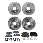 Brake Disc and Pad Kit for Pontiac Bonneville (2000–2005)