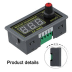 PWM Motor Controller for DC Fan with Adjustable Duty Cycle and Frequency
