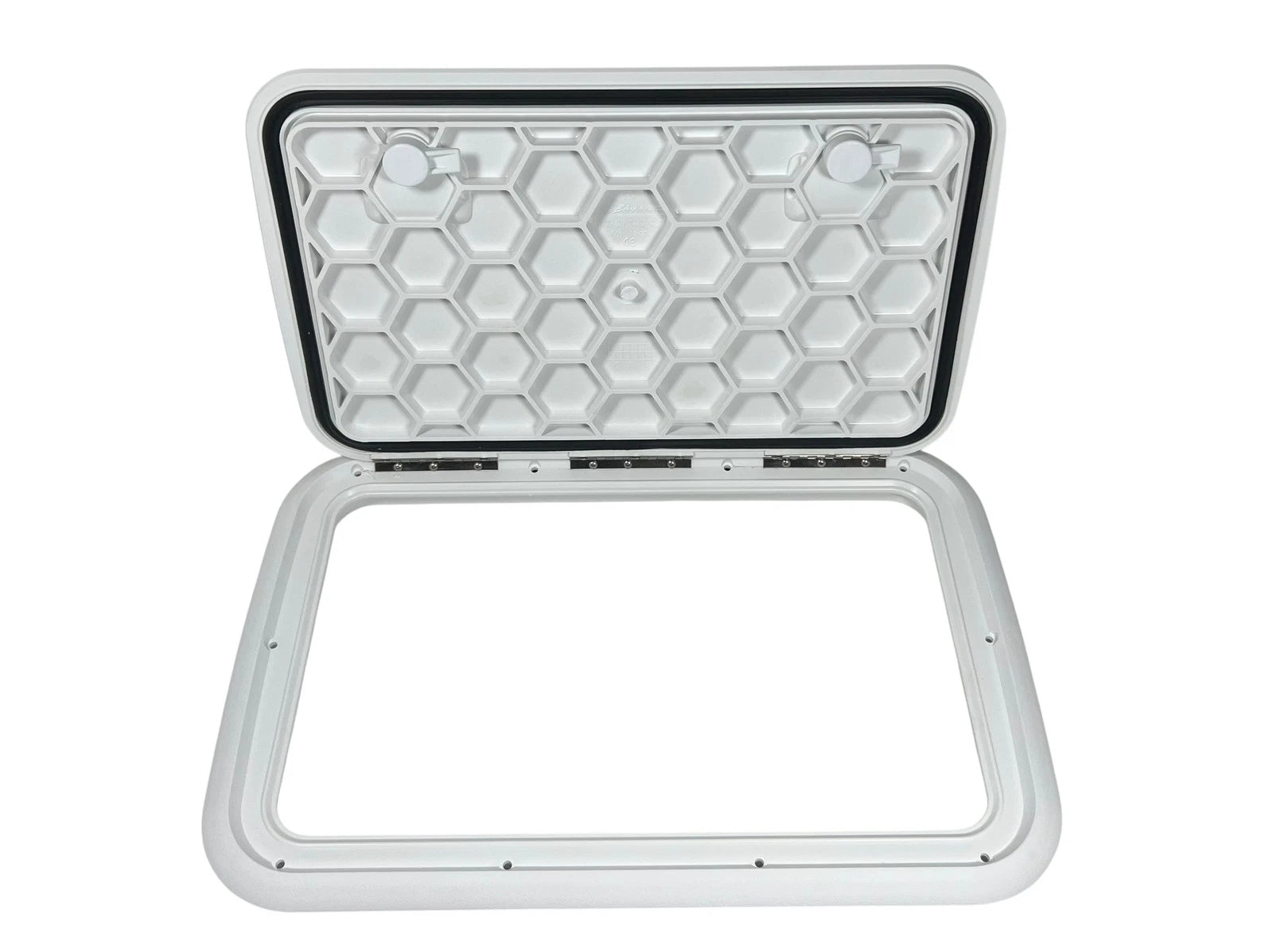 Deck Hatch Lid for Boat (13in x 20in, Polar White)