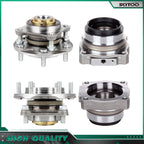 Set of 4 Front Rear Wheel Bearing Hub for Toyota Tacoma (2005–2020)