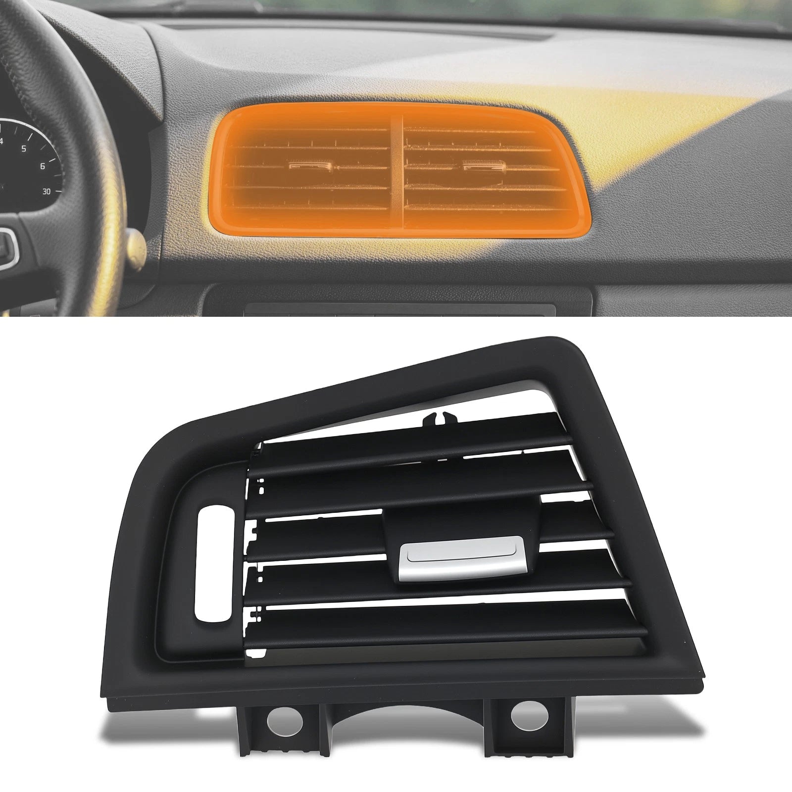 Left Console Grill Dash AC Air Vent for BMW F10 520i 528i (2010–2016) 64229166889