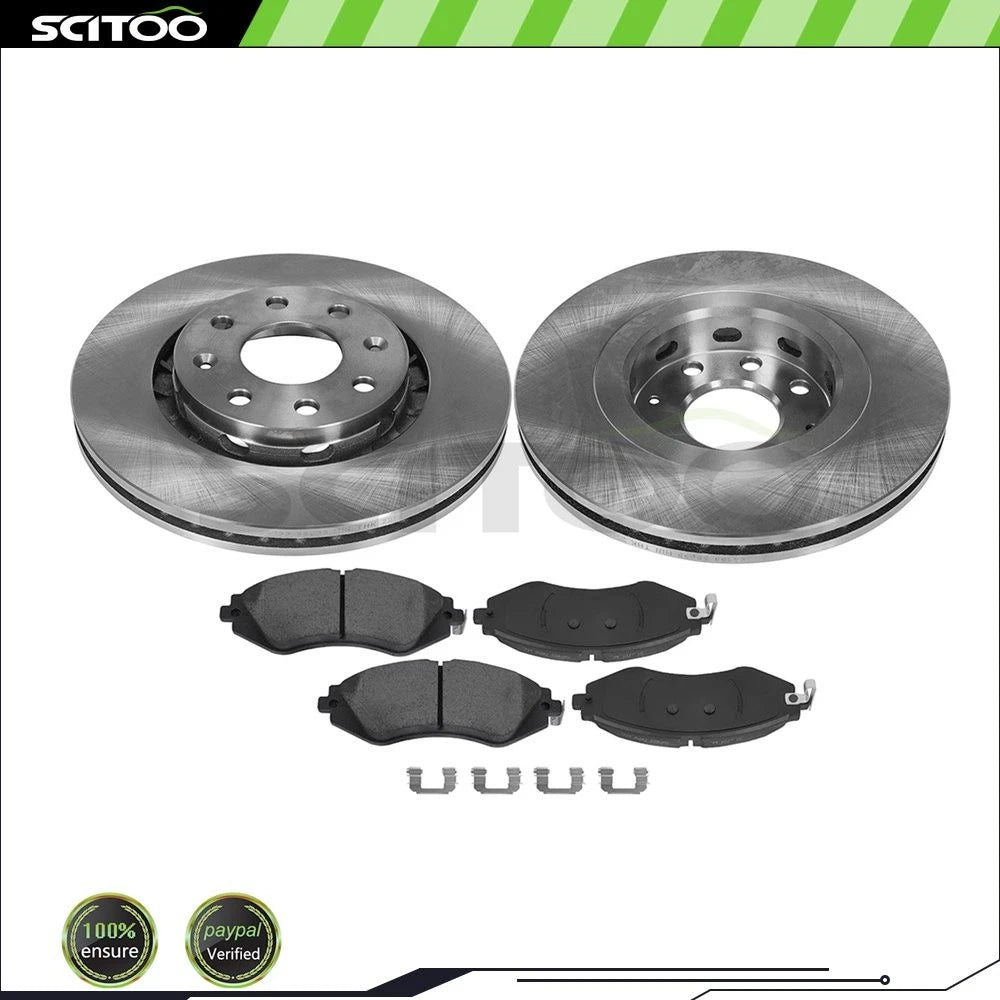 Front Brake Pads and Rotors for Chevrolet Aveo5 2006–2011, Optra 2004–2006