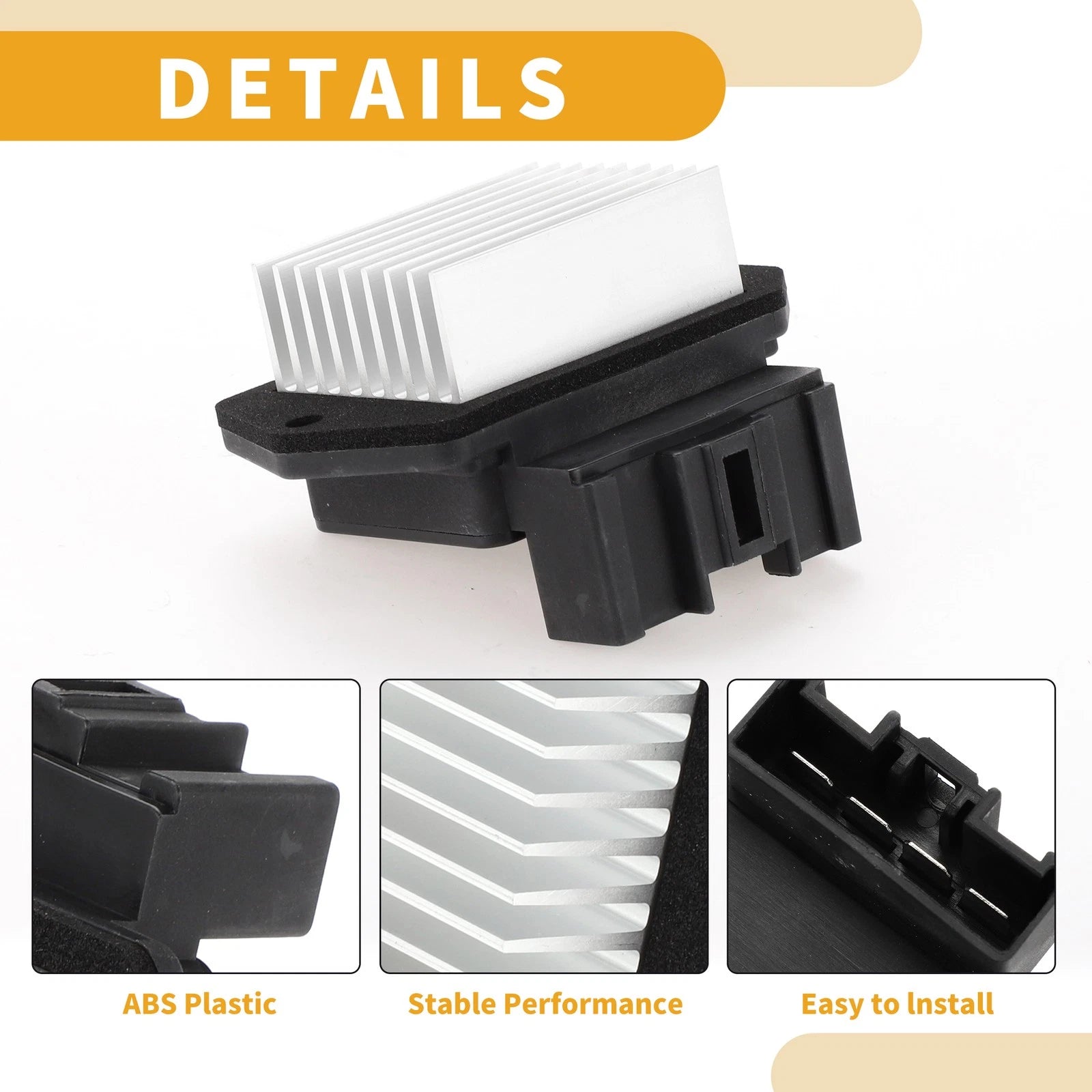 HVAC Blower Motor Resistor No. 68197587AA for Dodge Viper (2015–2017)