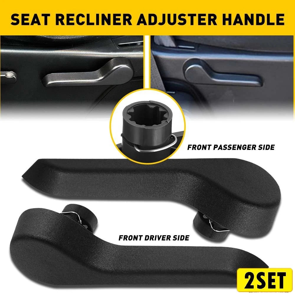 4X Seat Lever Handle Recliner LH RH for Chevrolet Silverado GMC Sierra (2007–2014)