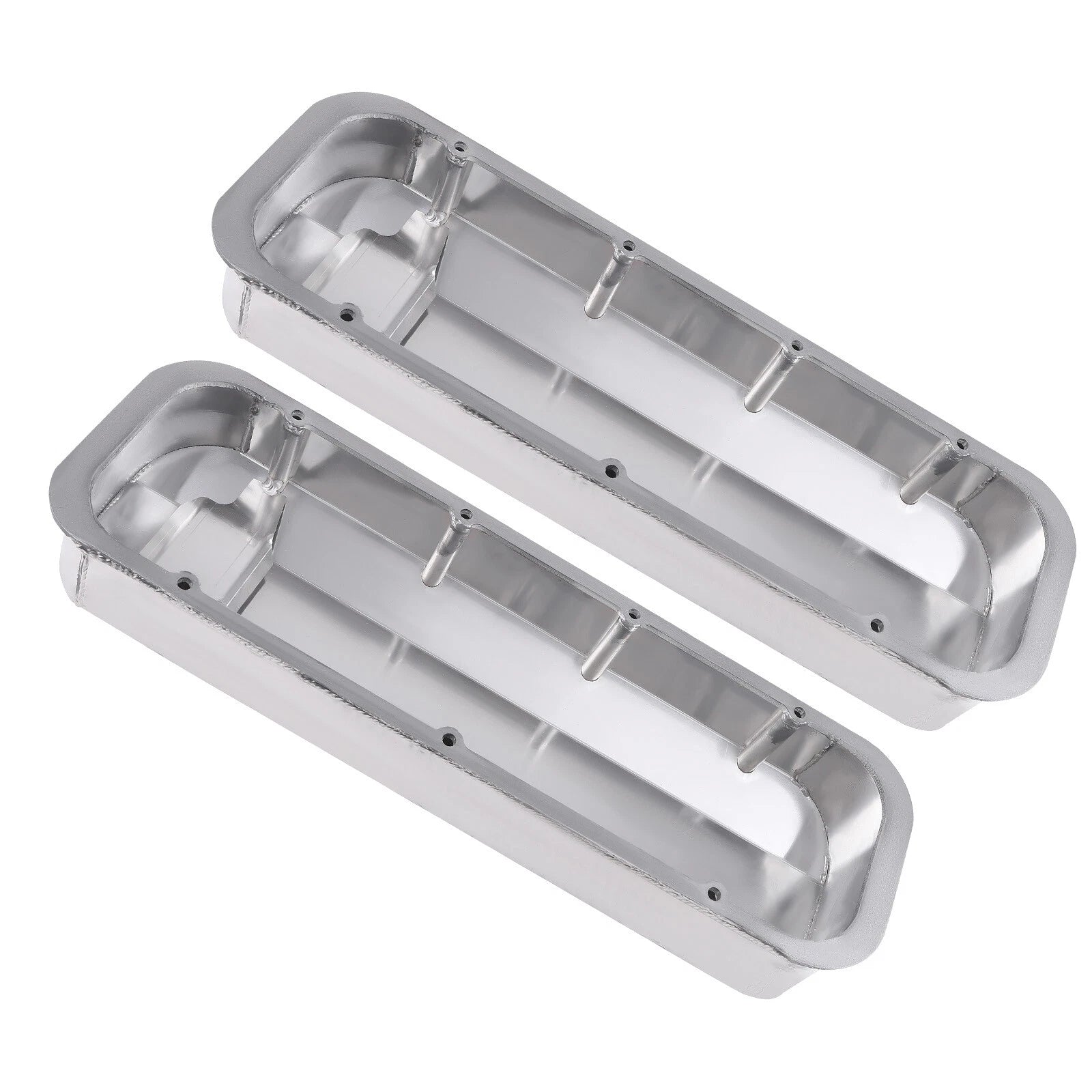 Fabricated Aluminum Valve Covers for Big Block Chevy 427 (1965-2002)