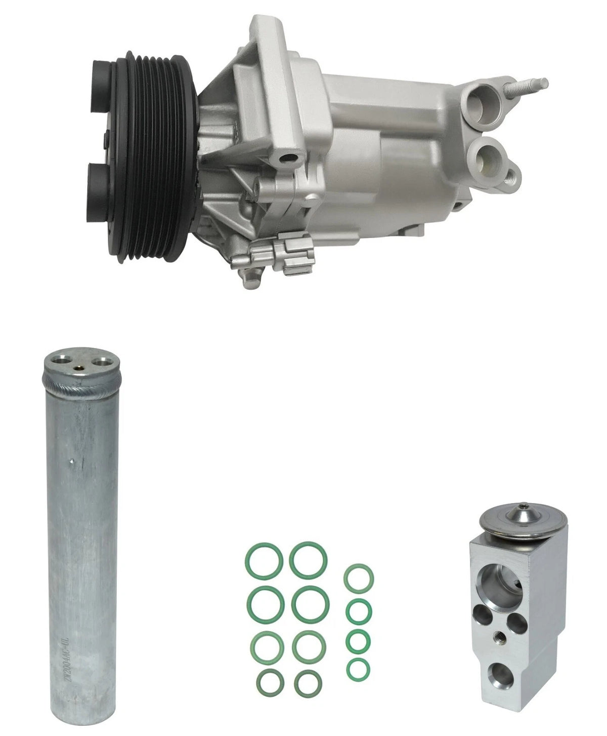 AC Compressor Kit Replacement for Nissan Versa 1.8L EH87 (2010–2010)