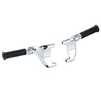 Chrome Passenger Footpeg Mounts for Harley Sportster 883 1200 XL883L (2004-2013)