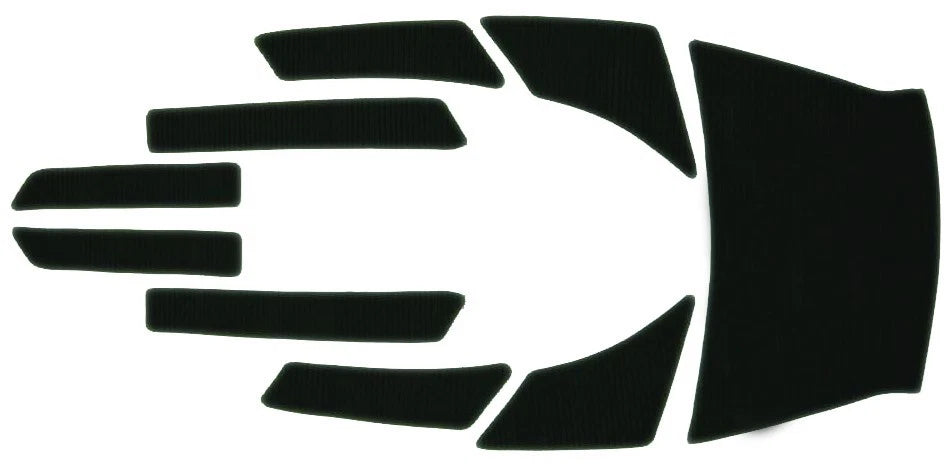WSM Traction Mat for Yamaha 1000/1100/1800 FX (2002–2008) - Black - 012-213BLK