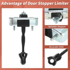 Front LH RH Door Check Strap Limiter for Toyota Tacoma (2016–2023) No. 6861004030