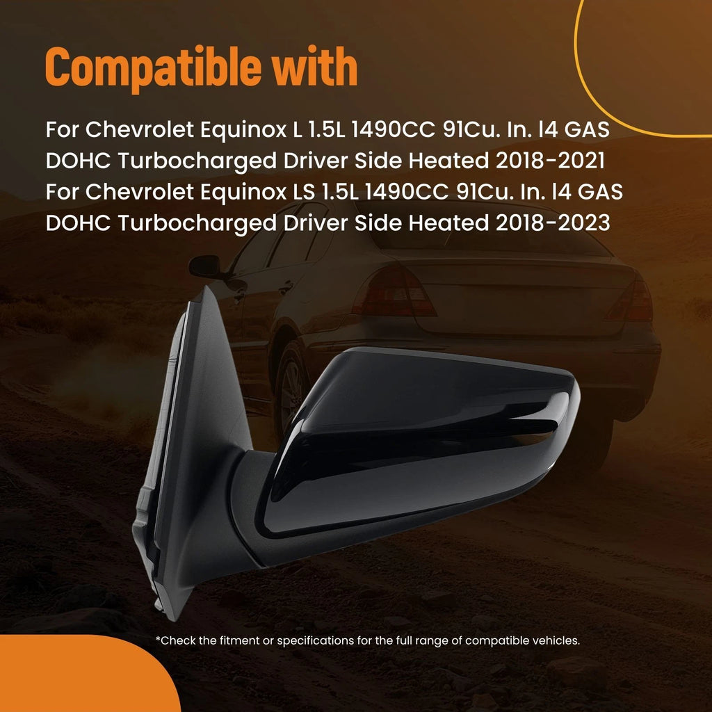 Left Side Power Blind Spot Mirror for GMC Terrain (2018–2023) GM1320594