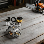 Carburetor Kit with Air Filter & Oil Filter for Husqvarna 372XP 365X (–)